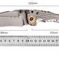 Military Folding Knife| Heavy Duty Multifunctional -Z-Wear Powder Steel