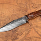 Damascus Steel Bowie knife- Swiss Powder Pattern