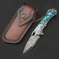 Outdoor VG10 Damascus Steel Folding Knife