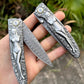 Pocket Knife| Damascus Steel  | Musa Goddess