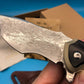 Folding Knife | Damascus Pattern Steel | Ebony Handle | Thunder Dragon
