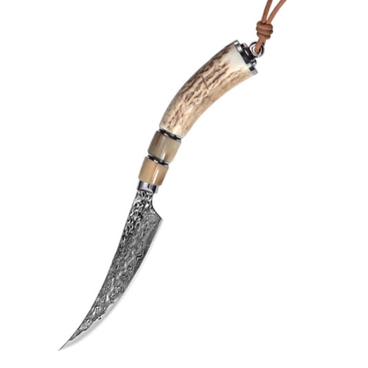 Damascus Steel Portable Handmade Boning knife