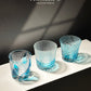Vianasa's Heart of the Ocean Edo Kiriko Glass - Goglasscup