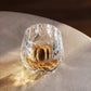 GOGLASSCUP Hand Cut Crystal Whiskey Glass - Goglasscup
