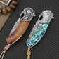 Outdoor VG10 Damascus Steel Folding Knife