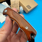 Folding Knife | Ox Bone Handle | Red Fox