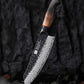 Chef's Kiritsuke | Santoku Knife | Damascus Steel | Ink Hammer Series