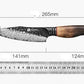 Damascus Steel Utility Knife- Ink Hammer Series