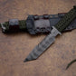 Outdoor Camping Knife | BTSS Series Paracord Tiger Stripe |ATS-34 Alloy Steel