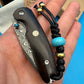 Folding Knife | Damascus Steel | VG10 Steel | Flying Fox