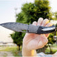 Folding Knife | Damascus Steel | Hand Forged | Desert Eagle
