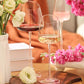 Aynsley Lady Pink Champagne Glasses - Goglasscup