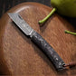 Folding Knife | Damascus Steel | Paring knife