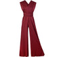 Jumpsuits Halter Floor-Length Chiffon Bridesmaid Dress