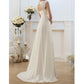 Ball-Gown/Princess V-Neck Court Train Lace Tulle Wedding Dress With Sequins Beading