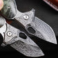 Pocket Knife | Feather Pattern | Swamp Rat