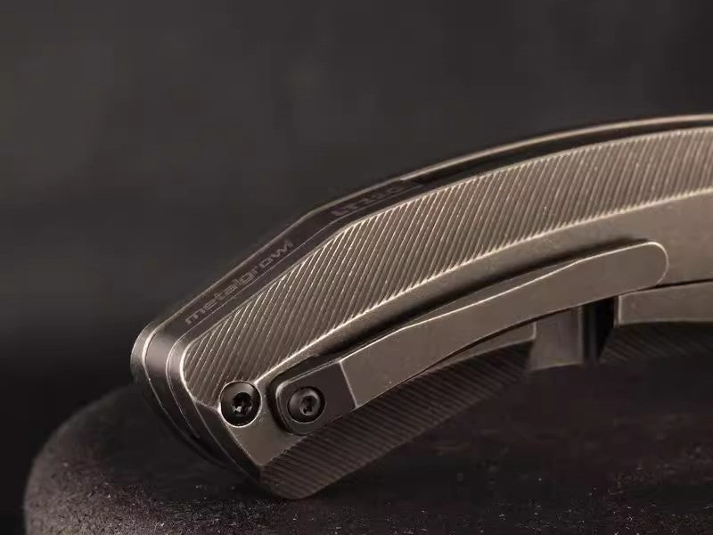 Folding Knife | Titanium Alloy | Black Warrior