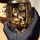 Edo Kiriko Owl Whiskey Glass-Limited Goglasscup