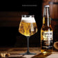 EISCH Frosted Black Rod Beer Glass - Goglasscup