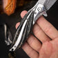 Feather Pattern | Forged Folding Knife | Hunting Knife