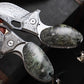 Pocket Knife | Feather Pattern | Swamp Rat