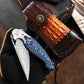Folding Knife | Damascus Steel | Flying Fish