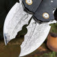 Folding Knife | Japanese VG10 Damascus steel | Demon Cow