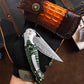 Folding Knife | Damascus Steel | Flying Fish