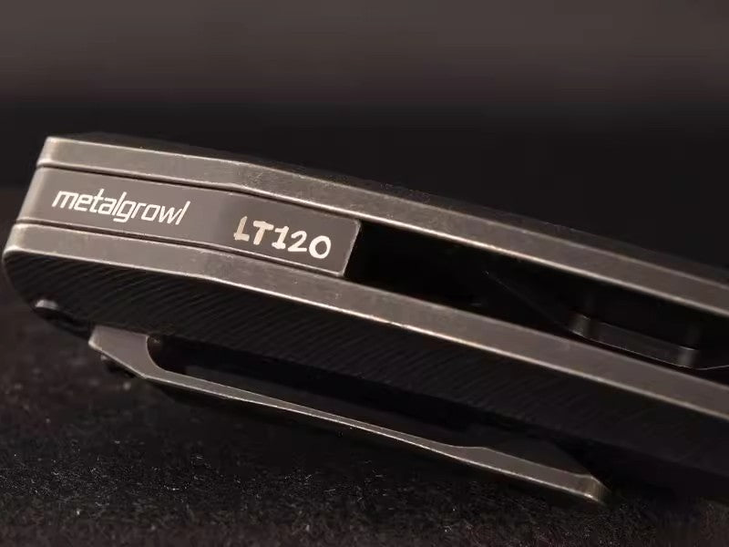 Folding Knife | Titanium Alloy | Black Warrior