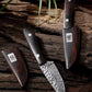 Portable Paring Knife Damascus Steel-Makino