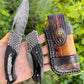 Folding Knife | Damascus Steel | Hand Forged | Desert Eagle