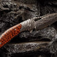 Damascus Steel Folding Knife Japanese VG10  Bigbill ll