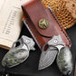 Pocket Knife | Feather Pattern | Swamp Rat