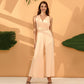 Jumpsuits Halter Floor-Length Chiffon Bridesmaid Dress