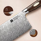 110 Layer Dual-core Damascus Cleaver