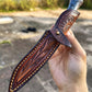 Outdoor Knife | Damascus Steel | Suzaku