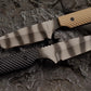 Outdoor Knife | CPM3V Alloy Steel | MS Series Seal Tiger Pattern Edition