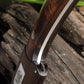Portable Paring Knife Damascus Steel-Makino