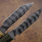 Outdoor Camping Knife | BTSS Series Paracord Tiger Stripe |ATS-34 Alloy Steel