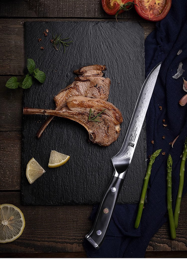 Boning knife | 45 Layer Damascus Steel | AUS-10