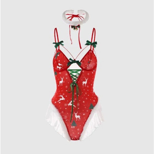 Sexy Nightgown Christmas Uniform