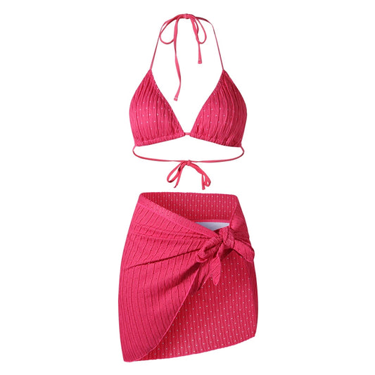 ARIELLE DE PINTO Three-piece Swimsuit Set