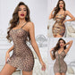 Sexy Leopard Print Lingerie with No Removal