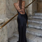 Sophisticated Satin Slip Gown with Low Back