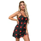 Short Spaghetti Strap Heart Camisole