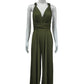 Jumpsuits Halter Floor-Length Chiffon Bridesmaid Dress