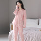 Cute Animals Cotton Long-sleeved Trousers Autumn And Winter Loungewear Pajamas Women's Homewear Suit KY-3638