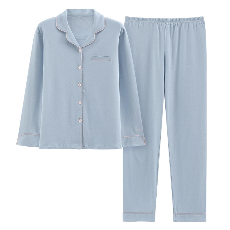 Cute Animals Cotton Long-sleeved Trousers Autumn And Winter Loungewear Pajamas Women's Homewear Suit KY-3638