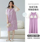 Cotton Women Nightgown Korean Style Cute Printed Girls Night Dress Summer Short Sleeve Homewear Womens Sleepwear Dresses
