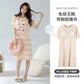 Cotton Women Nightgown Korean Style Cute Printed Girls Night Dress Summer Short Sleeve Homewear Womens Sleepwear Dresses